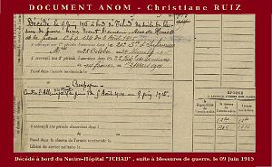 4 GUERRE 14-18 PARRA EMILIO ANTONIO 3